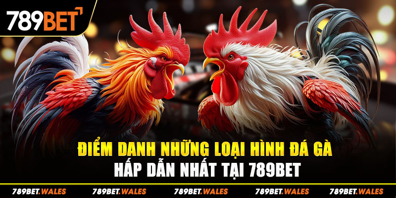 Điểm danh những loại hình đá gà hấp dẫn nhất tại 789bet